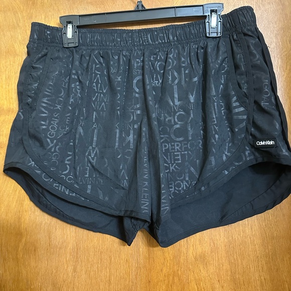 Calvin Klein Black Athletic Shorts - Picture 1 of 4